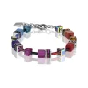 Armbänder & Armreife*Coeur de Lion 2838/30-1520 Armband GeoCUBE® Multicolor Rainbow