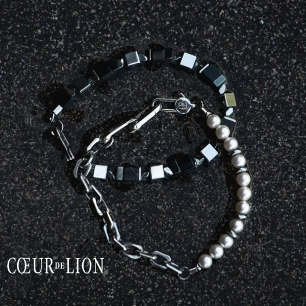 Armbänder | Armbänder & Armreife*Coeur de Lion Armband Unisex Mesh Chain Edelstahl 0800/30-1700