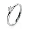 Ringe | Ringe*Diamond Group 1O324W56 Ring Brillant 0,25 ct TW-si 14 kt Weissgold Gr. 56