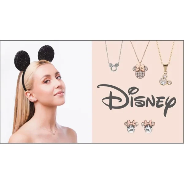 Kinderschmuck | Halsketten*Disney CG00004TL-0.CS Halskette mit Anhänger Mädchen Herz Krone 375/- Gelbgold