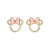 Ohrschmuck | Kinderschmuck*Disney EG00007TL.CS Ohrringe Damen Minnie Maus Schleife Oktober 375/- Gelbgold