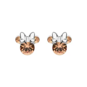 Ohrschmuck | Kinderschmuck*Disney ES00028SJUNL.CS Ohrstecker Klein Mädchen Minnie Mouse Rosa Juni Silber