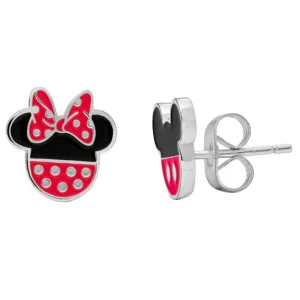 Ohrschmuck | Kinderschmuck*Disney ES00007SL.CS Ohrringe Ohrstecker Damen Mädchen Minnie Mickey Mouse Silber