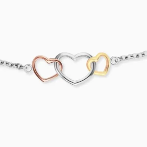 Armbänder & Armreife*Engelsrufer Armband Damen 3 Herzen Silber Gold Rosé ERB-WITHLOVE-03