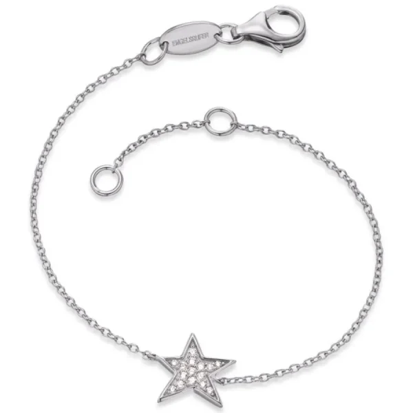 Armbänder & Armreife* Engelsrufer ERB-LILSTAR-ZI Armband Stern Zirkonia Silber