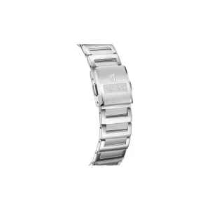 Damen Designer Uhren*Festina Damen-Uhr Weiss Analog Quarz Edelstahl-Armband F20679/1