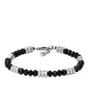 Armbänder*Fossil Armband Herren All Stacked Up Beads Achat Edelstahl JF04602040