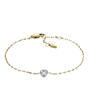 Armbänder & Armreife*Fossil Armband Sadie Tokens Of Affection Edelstahl Gold-Ton JF04679998