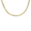 Halsketten | Halsketten*Fossil Halskette Unisex Ellis Core Chains Edelstahl Goldton JF04504710