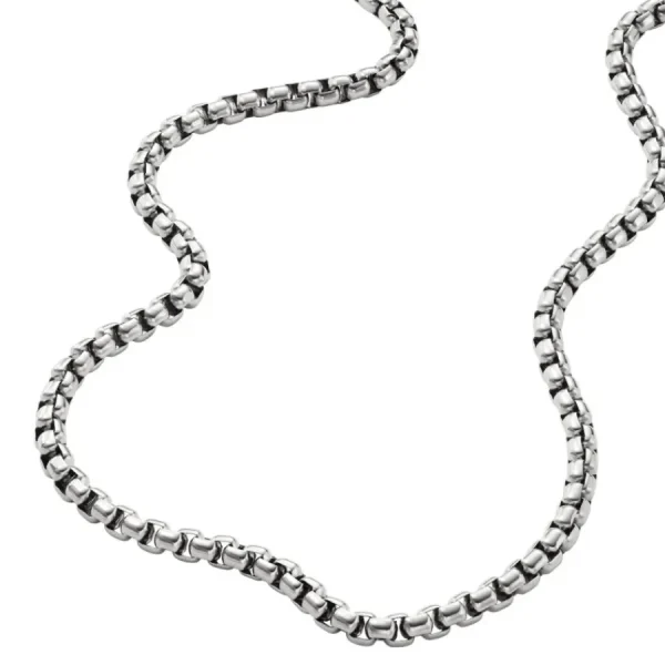 Halsketten | Halsketten*Fossil Halskette Unisex Ellis Core Chains Glanz Edelstahl JF04576040