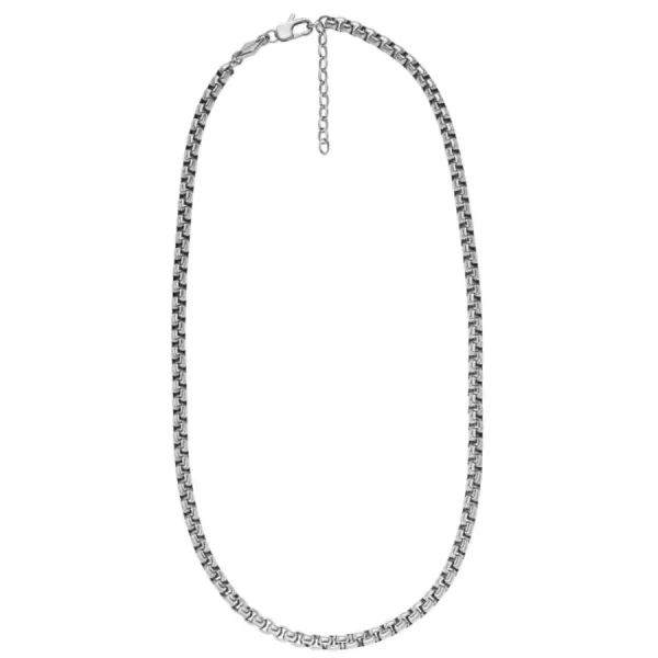 Halsketten | Halsketten*Fossil Halskette Unisex Ellis Core Chains Glanz Edelstahl JF04576040