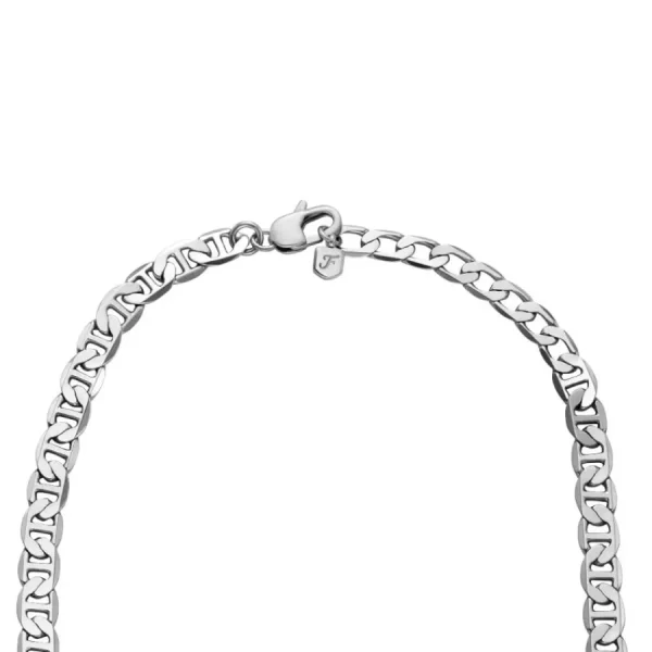 Halsketten | Halsketten*Fossil Halskette Unisex Heritage Anchor Chains Edelstahl JA7238040