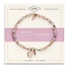 Armbänder & Armreife* Fossil JA6945791 Armband Damen Nude Semi-Precious Rosé-Ton