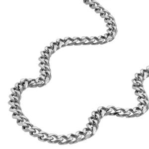 Halsketten | Halsketten*Fossil JF04614040 Halskette Unisex Bold Chains Edelstahl Silber 48 cm