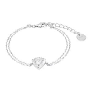 Armbänder & Armreife*JOOP! Armband Damen Herz Zirkonia Zweireihig Sterlingsilber 2039690