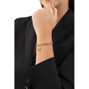 Armbänder & Armreife*JOOP! Armband Damen mit Logo Anhänger Silber Vergoldet 20 cm 2038020