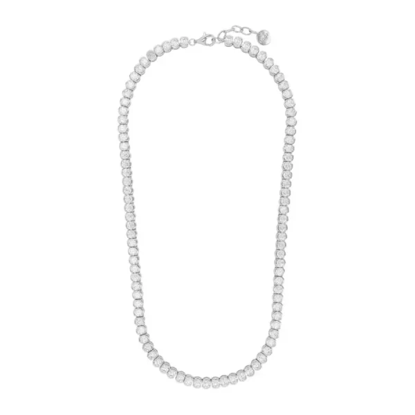 Halsketten*JOOP! Collier Halskette Damen Tennisgliederung Zirkonia Silber 2038911