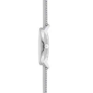 Damen Designer Uhren*Junghans 47/4851.44 Damen-Uhr Form Analog Quarz Milanaise-Band