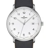 Herren Designer Uhren* Junghans Junghans 058/4931.00 Herren-Funkuhr Form Mega Analog mit Leder-Armband