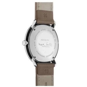 Herren Uhren Automatik | Damen Uhren Automatik*Junghans 27/3701.02 Herren-Uhr Max Bill Analog Handaufzug mit Leder-Armband