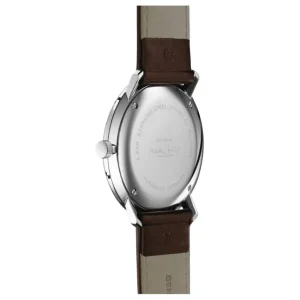 Herren Designer Uhren*Junghans 41/4461.02 Herren-Uhr Max Bill Analog Quarz Leder-Armband