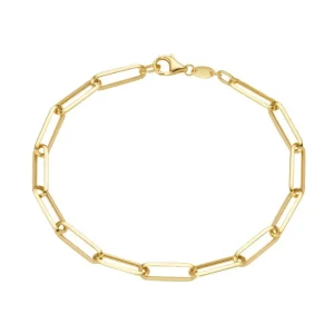 Armbänder & Armreife* Karat 92031050190 Armband Damen Ankerkette Glanz 585/- Gelbgold 19 cm