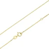 Halsketten*Giorgio Martello Karat 95002040 Halskette Collier Damen 0,9 mm Ankerkette 375/- Gelbgold