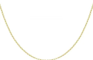 Halsketten* Karat 1.0140 Halskette Collier Damen 1,5 mm Rundankerkette 333er Gelbgold