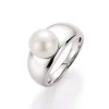 Ringe* Karat 93002893560 Ring Damen Zucht-Perle Ø 10 mm Sterling-Silber Gr. 56