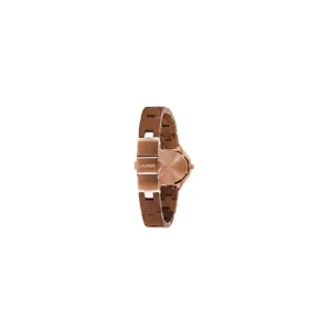 Damen Designer Uhren*Laimer - Holzuhren Laimer Damen Holzuhr Patsy Quarz Nussholz-Armband 29 mm 0205