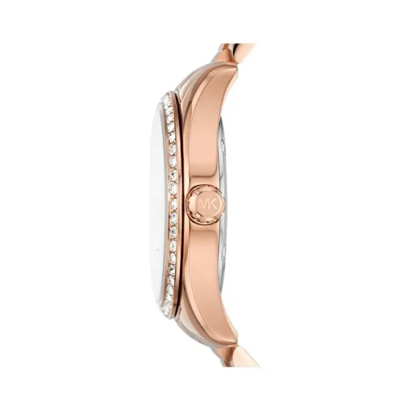 Armbänder & Armreife | Sets*Michael Kors Damen-Uhr-Set Lexington Armband Ohrringe Rosé MK1088SET