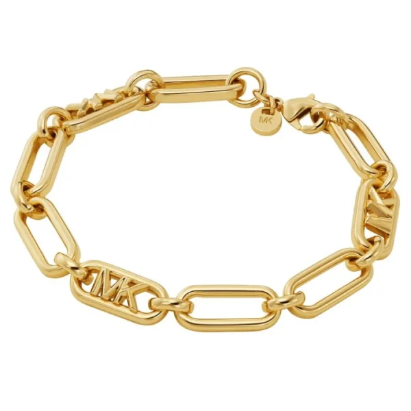 Armbänder & Armreife*Michael Kors Gliederarmband Empire-Logo Vergoldet 18 cm MKJ828500710