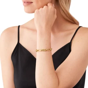 Armbänder & Armreife*Michael Kors Gliederarmband Empire-Logo Vergoldet 18 cm MKJ828500710