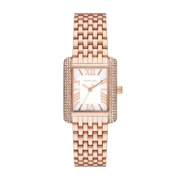 Damen Designer Uhren*Michael Kors MK4743 Damen-Uhr Emery Analog Quarz mit Edelstahl-Armband Roségold