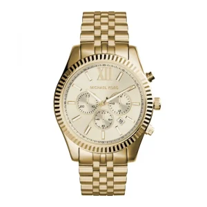 Herren Uhren Chronograph* Michael Kors Michael Kors MK8281 Herren-Uhr Lexington Chronograph Quarz Edelstahl-Band