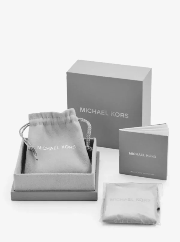 Armbänder & Armreife*Michael Kors MKC1246AN040 Armband Damen Logo Pavé Zirkonia Sterling-Silber