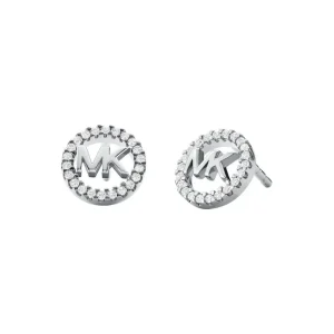 Ohrschmuck*Michael Kors MKC1247AN040 Ohrstecker Damen Logo Pavé Zirkonia Sterling-Silber