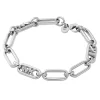 Armbänder & Armreife*Michael Kors MKJ828500040 Gliederarmband Empire-Logo Platinbeschichtung