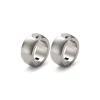 Ohrschmuck*Monomania Klappcreolen Ohrringe Herren Pure Edelstahl 30110