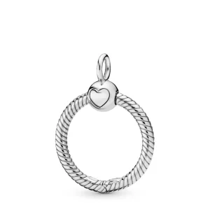 Anhänger*Pandora 398296 Ketten-Anhänger Charmträger Moments O Pendant Sterling-Silber