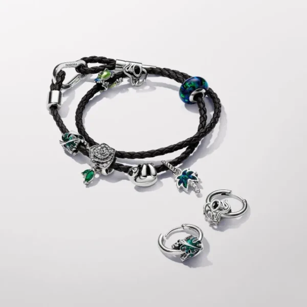 Armbänder & Armreife*Pandora Armband Damen Geflochtenes Leder Braun 593338C01-D2