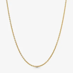 Halsketten*Pandora 368727C00 Ankerhalskette Damen 14k Vergoldet 45 cm