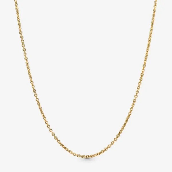 Halsketten*Pandora 368727C00 Ankerhalskette Damen 14k Vergoldet 45 cm