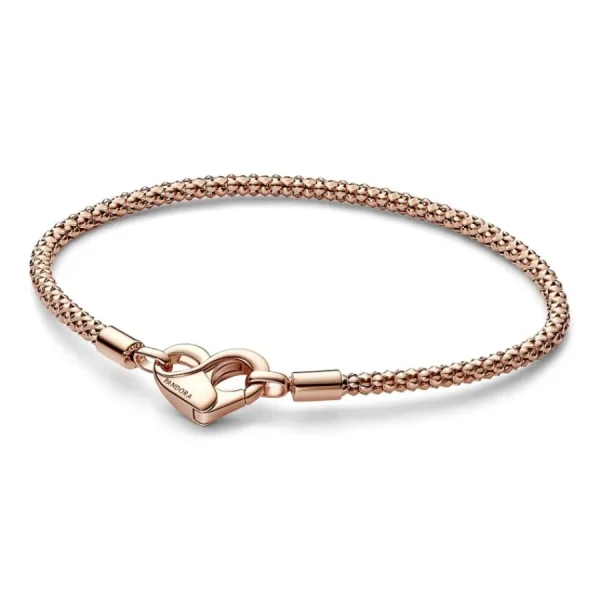 Armbänder & Armreife*Pandora 582731C00 Armband Damen Moments Studded Chain Rosévergoldet