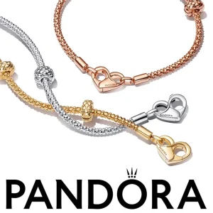 Armbänder & Armreife*Pandora 582731C00 Armband Damen Moments Studded Chain Rosévergoldet