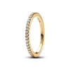 Ringe*Pandora 162999C01 Band-Ring Damen Funkelnder Zirkonia Vergoldet