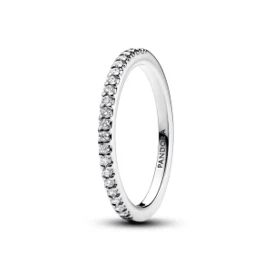 Ringe*Pandora 192999C01 Band-Ring Damen Funkelnder Zirkonia Sterling-Silber