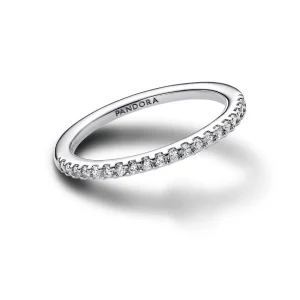 Ringe*Pandora 192999C01 Band-Ring Damen Funkelnder Zirkonia Sterling-Silber