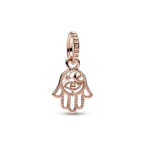 Anhänger*Pandora 789144C00 Charm-Anhänger Damen Hand der Fatima Rosé Vergoldet