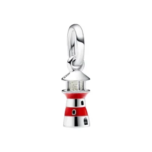 Anhänger*Pandora 792714C01 Charm-Anhänger Damen Fluoreszierender Leuchtturm Silber